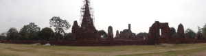 Ayutthaya Ruins Panorama