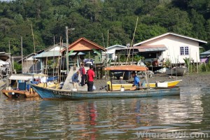 Bako-Boat-Trip-Village